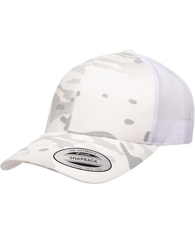 Yupoong Classic Premium Mesh 6 Panel Retro Trucker Cap | Mid Profile Snapback | OSFA | Bulk Pack Available