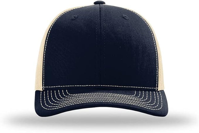 Richardson 112 Classic Six-Panel Adjustable Snapback Trucker Cap | Bulk Packs Available