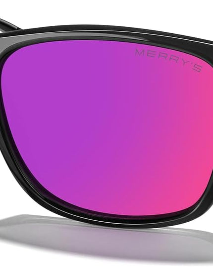 MERRY'S Unisex Polarized Aluminum Sunglasses Vintage Sun Glasses For Men/Women S8286
