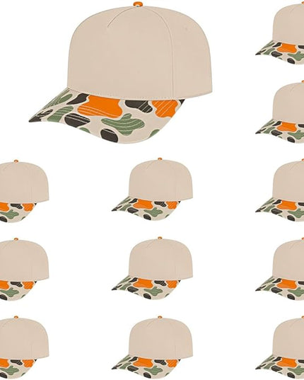 The Hat Pros Cap America i2026 Mid Profile 5-Panel Daybreak Camo Cap w/Quick-Dry Sweatband & Adjustable Snapback