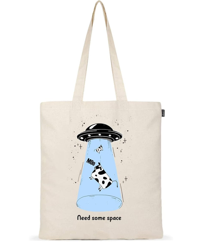 Eco Right Tote Bag for Women, Reusable Grocery Bag, Canvas Tote Bag for Shopping, Cotton Bag for Daily Use, Gifts for Women