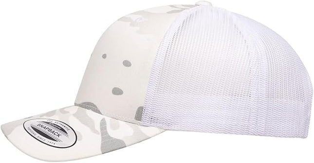 Mrlahat 6606 Yupoong Classics Retro Trucker Cap with Black Bandana