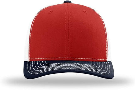 Richardson 112 Classic Six-Panel Adjustable Snapback Trucker Cap | Bulk Packs Available