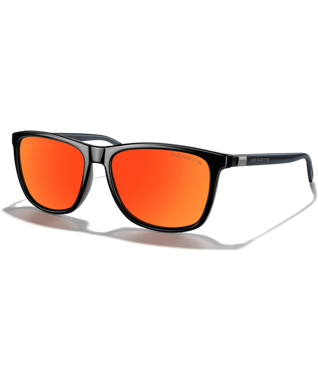 MERRY'S Unisex Polarized Aluminum Sunglasses Vintage Sun Glasses For Men/Women S8286