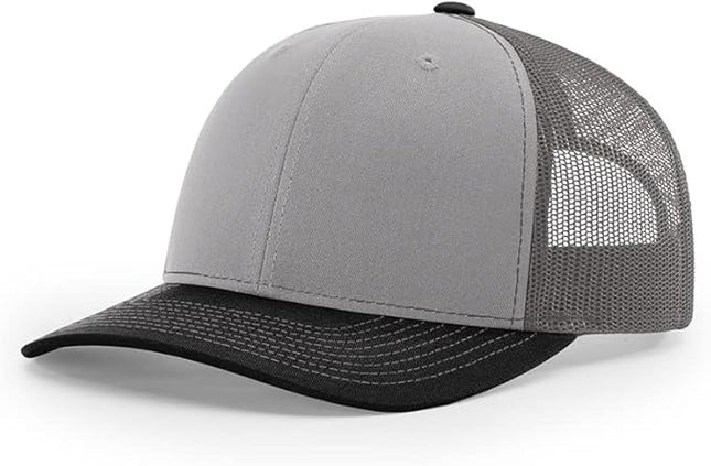 Richardson 112 Classic Six-Panel Adjustable Snapback Trucker Cap | Bulk Packs Available