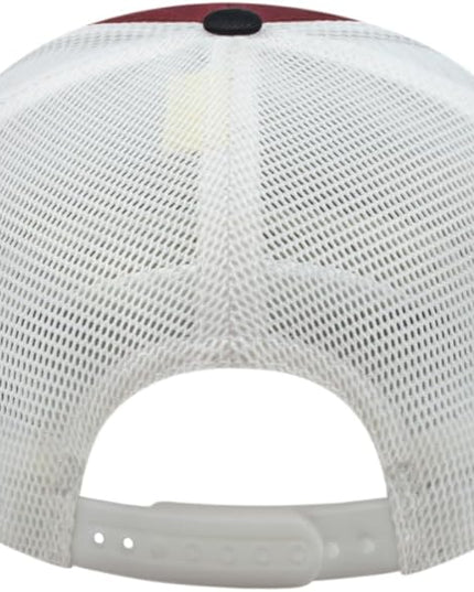 Cap America i8502 Flexfit 110 Premium Mid Profile 6-Panel Mesh Back Trucker Cap Hat w/UV Guard & Adjustable Snapback