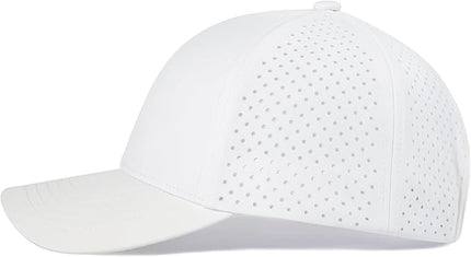 VOBOOM Men Quick Dry Baseball Cap Laser Cut Mesh Ball Curved Brim Snapback Hat