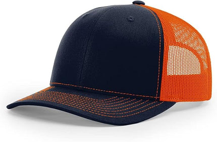 Richardson 112 Classic Six-Panel Adjustable Snapback Trucker Cap | Bulk Packs Available