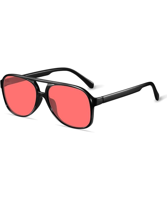 YDAOWKN Retro Aviator Sunglasses for Women Mens Large Frame Classic Vintage 70s Sun Glasses Aviators