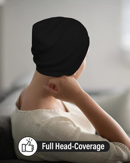 Revony Chemo Beanie Cap - Soft and Skin Friendly - 100% Cotton