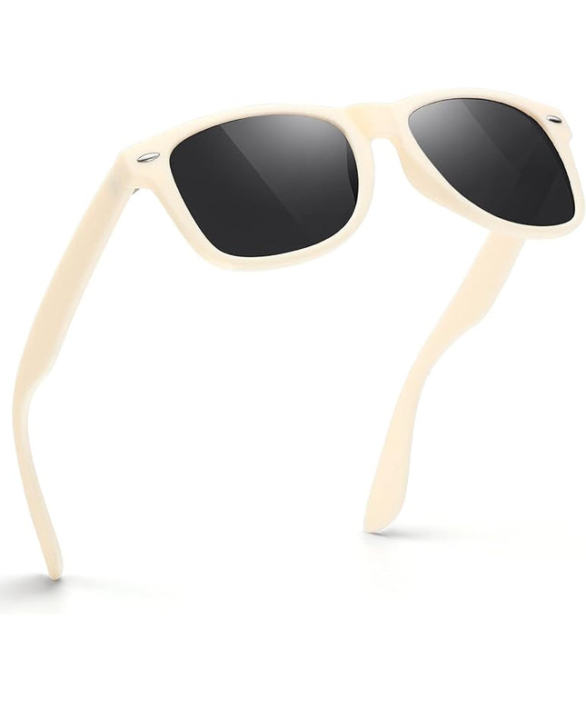 FEIDUSUN Sunglasses Men Polarized Sunglasses for Mens and Womens,Black Retro Sun Glasses Driving Fishing UV Protection