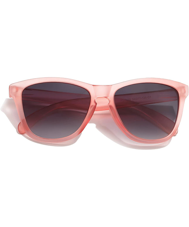 DANAMY Sunglasses Womens Polarized Sunglasses for Women Trendy Designer Mirrored UV400 Protection Sun Glasses