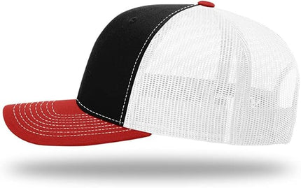 Richardson 112 Classic Six-Panel Adjustable Snapback Trucker Cap | Bulk Packs Available