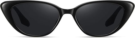 Retro Vintage Narrow Cat Eye Sunglasses for Women 90s Small Chic Style Trendy Sunnies UV400 Protection FZN7514