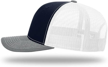 Richardson 112 Classic Six-Panel Adjustable Snapback Trucker Cap | Bulk Packs Available