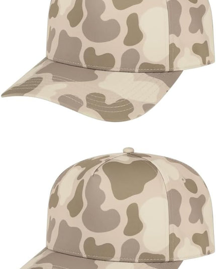 The Hat Pros Cap America i2026 Mid Profile 5-Panel Daybreak Camo Cap w/Quick-Dry Sweatband & Adjustable Snapback