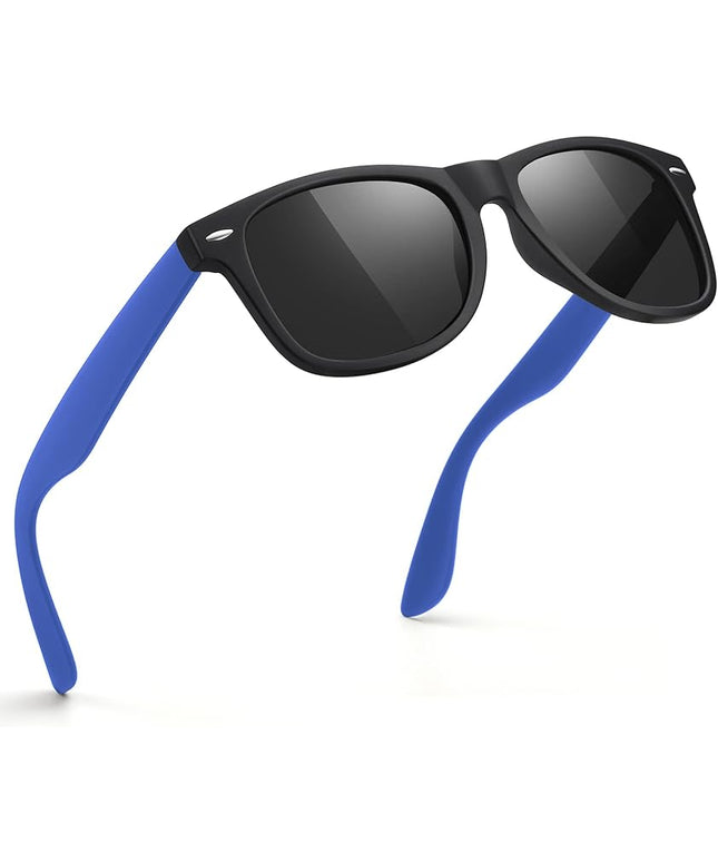 FEIDUSUN Sunglasses Men Polarized Sunglasses for Mens and Womens,Black Retro Sun Glasses Driving Fishing UV Protection
