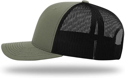 Richardson 112 Classic Six-Panel Adjustable Snapback Trucker Cap | Bulk Packs Available