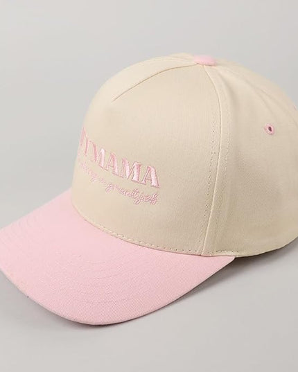 MIRMARU Two-Tone Vintage Canvas Trucker Hats for Men & Women, Adjustable Size Baseball Caps with Trendy Embroidered Design