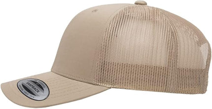 Yupoong Classic Premium Mesh 6 Panel Retro Trucker Cap | Mid Profile Snapback | OSFA | Bulk Pack Available