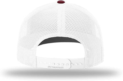 Richardson 112 Classic Six-Panel Adjustable Snapback Trucker Cap | Bulk Packs Available