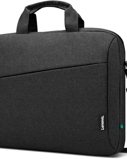 Lenovo Laptop Carrying Case T210, 15.6-Inch Laptop and Tablet, Sleek Design, Durable and Water-Repellent Fabric, Business or School, GX41L83769 Casual Toploader - Eco Black