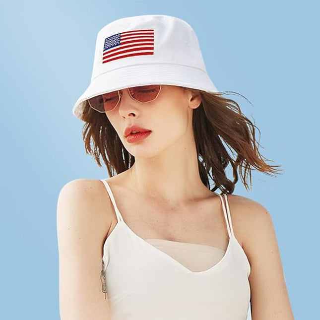 XYIYI Fashion Embroidery Bucket Hat Cotton Beach Fisherman Hats for Women Girls