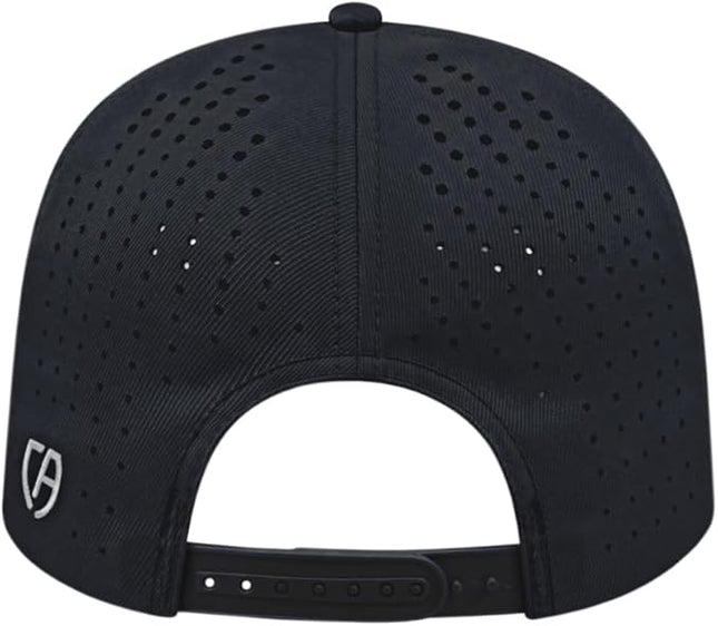 Cap America i8533 Flexfit 110 Perforated Performance Snapback Mid Profile 6-Panel Cap w/UV Guard & Adjustable Snapback