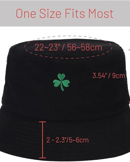 Cotton Bucket Hat for Women Men Summer Travel Sun Beach Bucket Cap, Unisex Outdoor Fisherman Hat