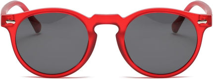 Gleyemor Vintage Polarized Sunglasses for Men Round Sunglasses UV400 Protection Retro Hand-crafted Acetate Frame