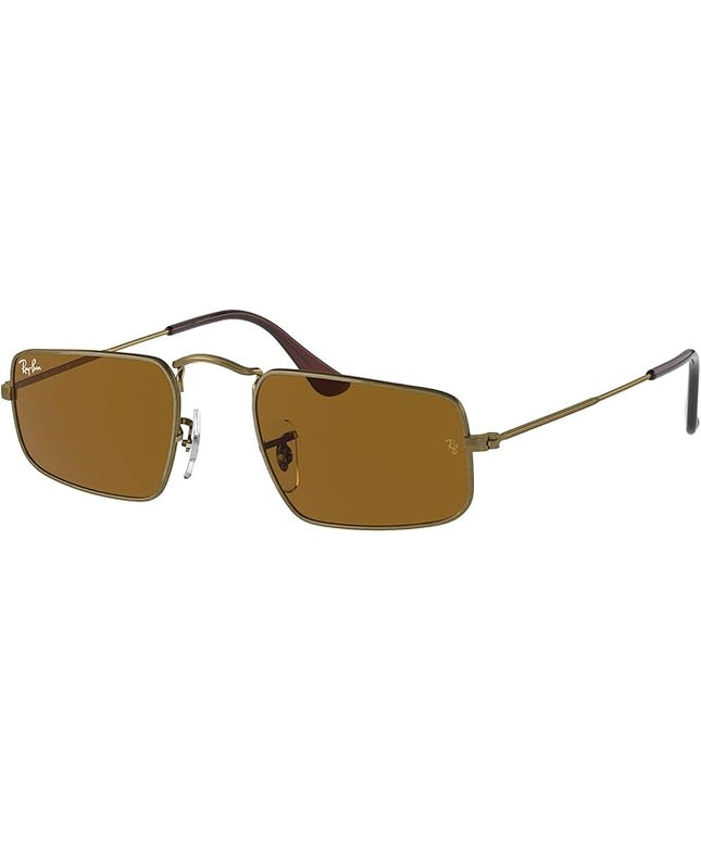 Ray-Ban Unisex Rb3957 Julie Rectangular Sunglasses