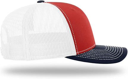 Richardson 112 Classic Six-Panel Adjustable Snapback Trucker Cap | Bulk Packs Available