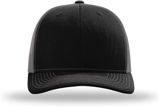Richardson 112 Classic Six-Panel Adjustable Snapback Trucker Cap | Bulk Packs Available