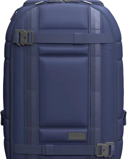 Db Journey Ramverk Backpack - Durable Travel Backpack with Laptop Compartment & Pockets for Work, Luggage Backpack with Roller Bag Hook Up System, 21L - Blue Hour