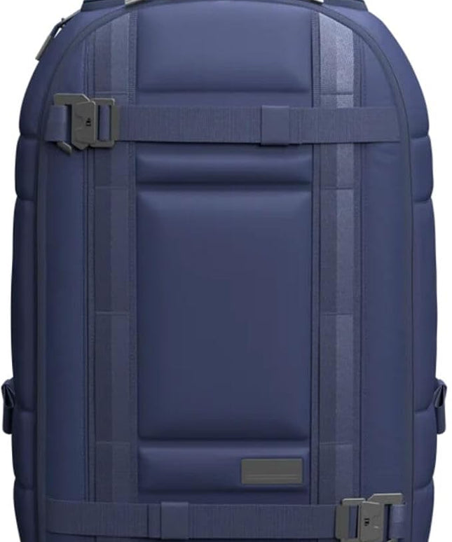 Db Journey Ramverk Backpack - Durable Travel Backpack with Laptop Compartment & Pockets for Work, Luggage Backpack with Roller Bag Hook Up System, 21L - Blue Hour