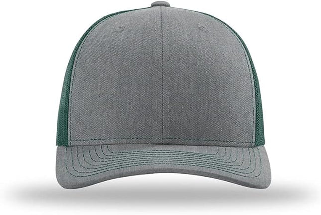 Richardson 112 Classic Six-Panel Adjustable Snapback Trucker Cap | Bulk Packs Available