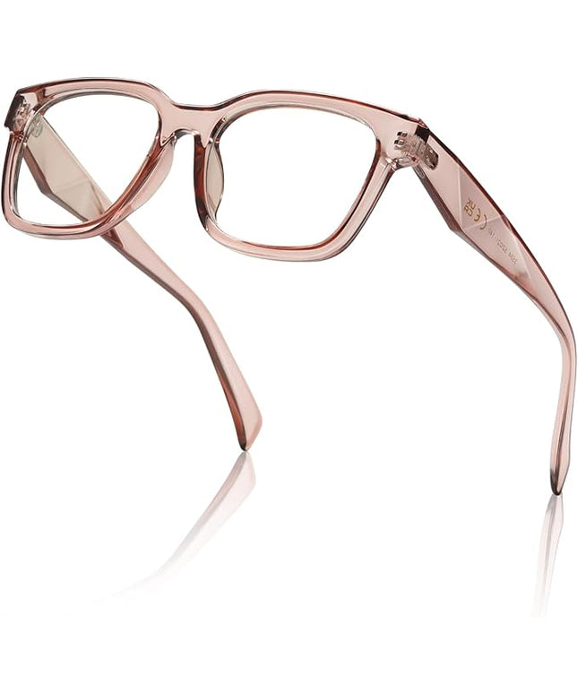 kimorn Blue Light Blocking Glasses,Anti Eyestrain & UV Protection,Square Frame Glasses for Women and Men