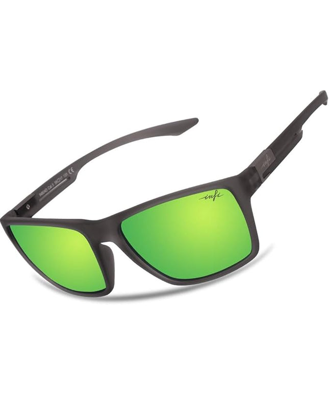 INFI Fishing Polarized Sunglasses for Men Driving Running Golf Sports Glasses Square UV Protection Designer Style Unisex