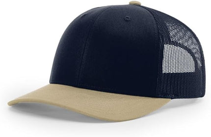 Richardson 112 Classic Six-Panel Adjustable Snapback Trucker Cap | Bulk Packs Available
