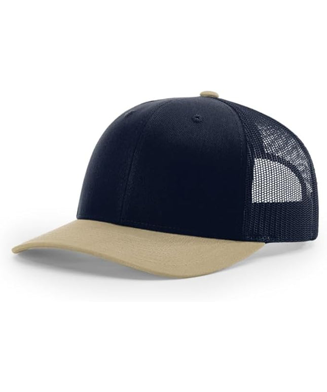 Richardson 112 Classic Six-Panel Adjustable Snapback Trucker Cap | Bulk Packs Available