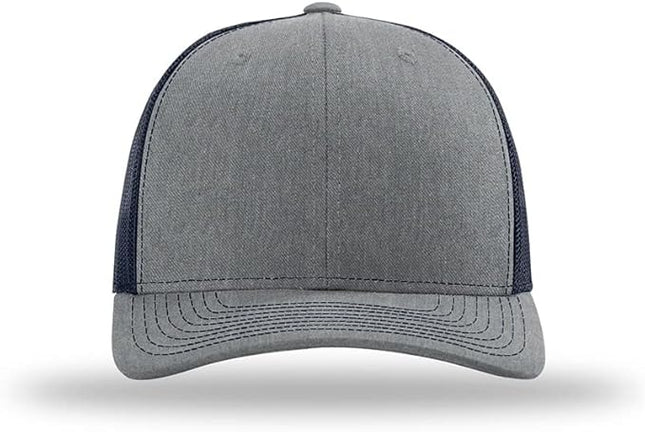 Richardson 112 Classic Six-Panel Adjustable Snapback Trucker Cap | Bulk Packs Available