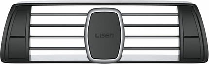LISEN 2 Pack Magnetic Phone Holder for Your Car - 6 Military Magnets Vent Cell Phone Mount (Silver)
