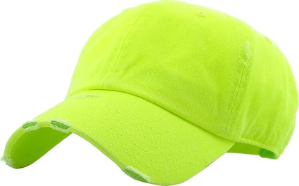 KBETHOS Vintage Washed Distressed Cotton Dad Hat Baseball Cap Adjustable Polo Trucker Unisex Style Headwear