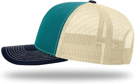 Richardson 112 Classic Six-Panel Adjustable Snapback Trucker Cap | Bulk Packs Available