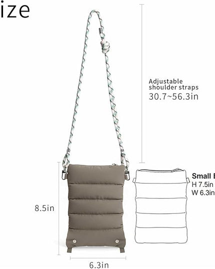 ACUARIO Crossbody Bag for Women, Tote Bag Purse for Work, Travel, Gym – Small Shoulder Bag, Stylish Women’s Tote Handbag