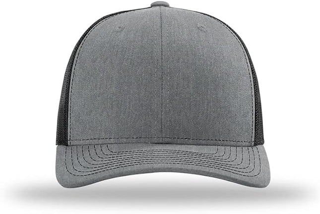 Richardson 112 Classic Six-Panel Adjustable Snapback Trucker Cap | Bulk Packs Available