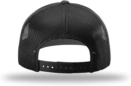 Richardson 112 Classic Six-Panel Adjustable Snapback Trucker Cap | Bulk Packs Available