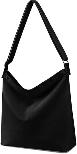 Women's blank large Size Canvas Crossbody Tote Handbags Shoulder Bag