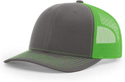 Richardson 112 Classic Six-Panel Adjustable Snapback Trucker Cap | Bulk Packs Available
