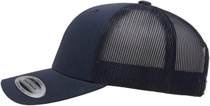 Yupoong Classic Premium Mesh 6 Panel Retro Trucker Cap | Mid Profile Snapback | OSFA | Bulk Pack Available